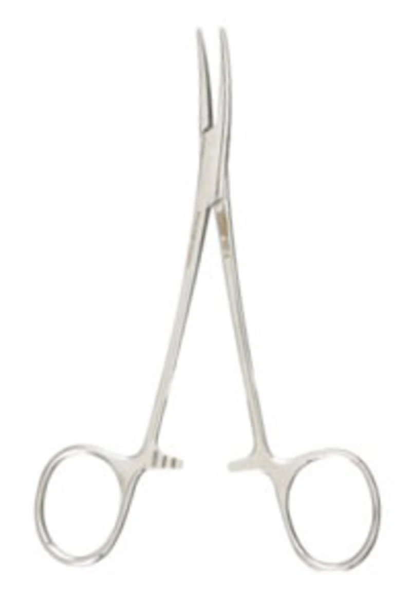 Hemostatic Forceps, Vantage Halsted Mosquito, Curved, 4-7/8", 1/Pk, V97-4 (Discontinued) - Hemostatic Forceps, Vantage Halsted Mosquito, Curved, 4-7/8", 1/Pk, V97-4 (Discontinued) - Image 1