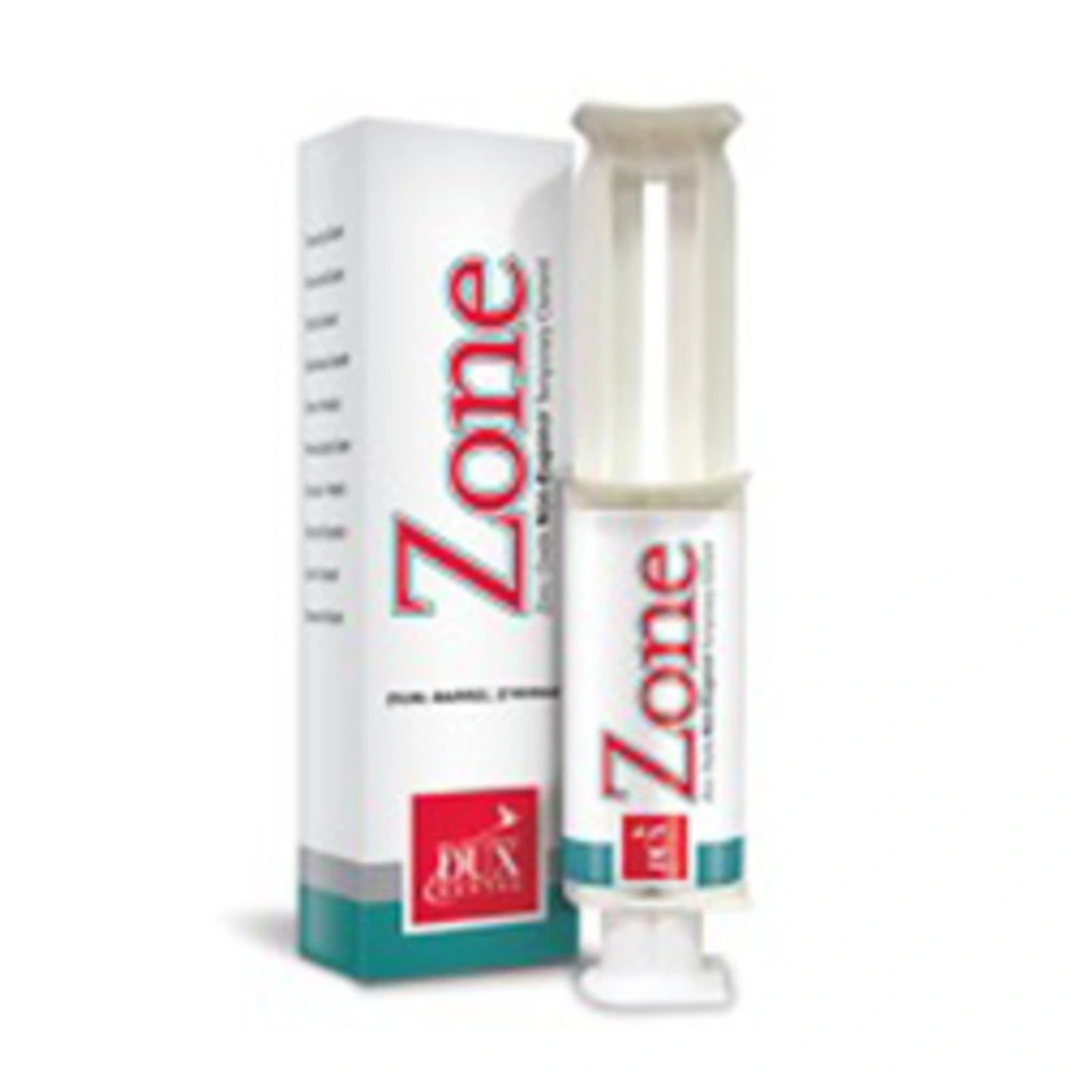 Zone Zinc Oxide Non-Eugenol Temporary Cement, Dual Barrel Syringe, 15 g, Original, 1/Pk, 27043 - Zone Zinc Oxide Non-Eugenol Temporary Cement, Dual Barrel Syringe, 15 g, Original, 1/Pk, 27043 - Image 1