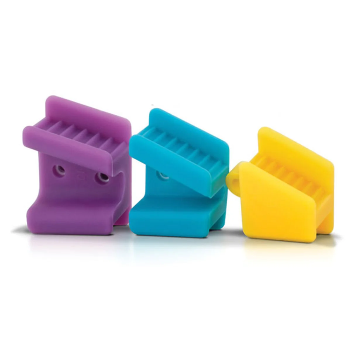 Plasdent - Mouth Props Silicone Small Child,Neon Yellow,2P/B, SC-9060-3N - Plasdent - Mouth Props Silicone Small Child,Neon Yellow,2P/B, SC-9060-3N - Image 1