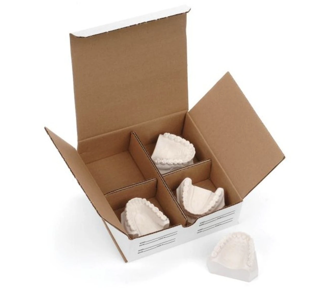 Model Storage Box, 7" x 7" x 2", 25/Pk, 9582740 - Model Storage Box, 7" x 7" x 2", 25/Pk, 9582740 - Image 1