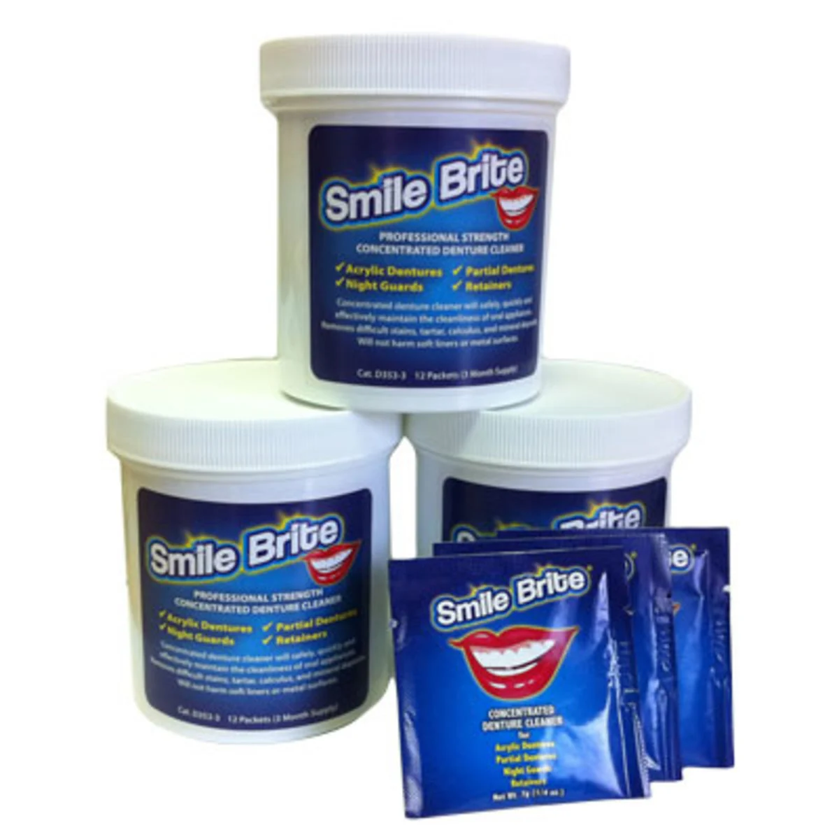 Smile Brite Denture Cleaner 6 oz 6oz/Ea - Smile Brite Denture Cleaner 6 oz 6oz/Ea - Image 1