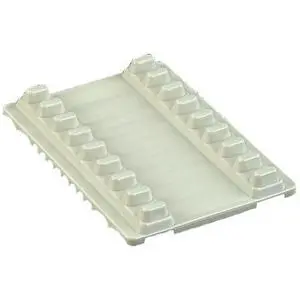 Plasdent Blue Reversible Instrument Mat, Small Plasdent Blue Reversible Instrument Mat, Small