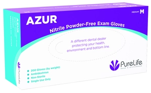 Azur Nitrile PF Exam Gloves