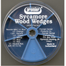 Sycamore Wood Wedge Organizer