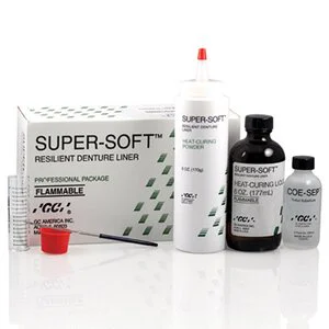 SUPER-SOFT Soft Denture Reline Material Professional Package SUPER-SOFT Soft Denture Reline Material Professional Package