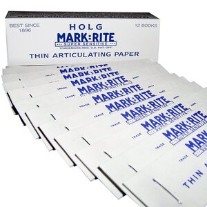 Holg MARK:RITE Super Sensitive Thin Articulating Paper