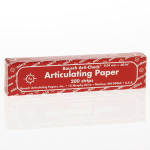 Arti-Check Articulating Paper