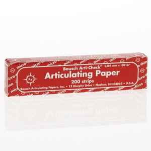 Arti-Check Articulating Paper