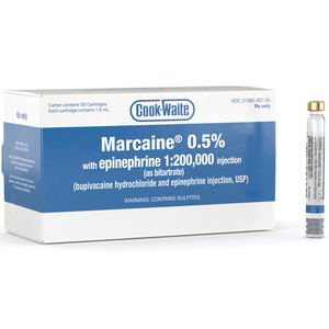 Marcaine 0.5% with Epinephrine