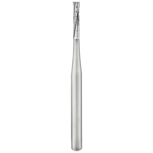 Flat End Straight Cross-Cut FG Carbide Burs