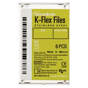 SybronEndo SS K-Flex Files, 25 mm SybronEndo SS K-Flex Files, 25 mm