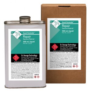 Excel Formula Denture Repair Material Liquid, 500 ml