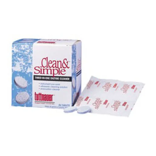 Clean & Simple Ultrasonic Small Cleaning Tablets