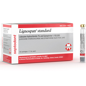 Lignospan Standard Lidocaine HCl 2%