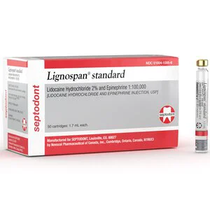 Lignospan Standard Lidocaine HCl 2% Lignospan Standard Lidocaine HCl 2%