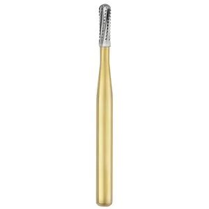 Great White Gold Series Round End Straight FG Carbide Burs Great White Gold Series Round End Straight FG Carbide Burs