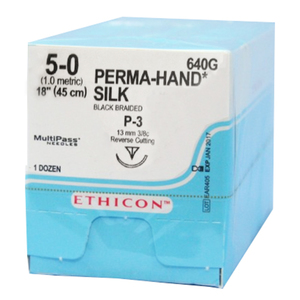 Precision Point Perma-Hand Silk Non-Absorbable Sutures by Ethicon
