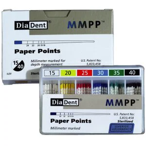 Paper Points ISO Non-Marked Cell Pack Paper Points ISO Non-Marked Cell Pack