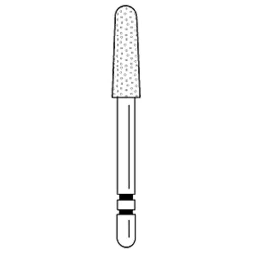 Two Striper Round End Tapered Diamond Burs