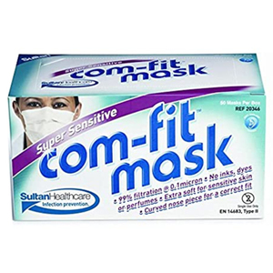 COM-FIT Super Sensitive Face Masks
