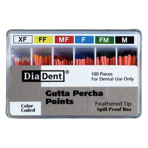 Feathered Tip Gutta Percha Points Feathered Tip Gutta Percha Points