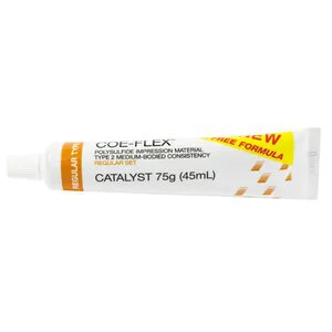 COE-FLEX Lead-Free Polysulfide Impression Material Catalyst Refill COE-FLEX Lead-Free Polysulfide Impression Material Catalyst Refill