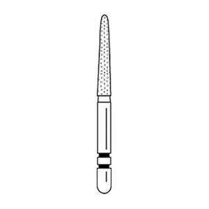 Two Striper Flame 253 FG Diamond Burs