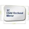 Riofoto Intraoral Mirrors, Child, Occlusal, #3C