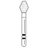 Two Striper Barrel Diamond Burs