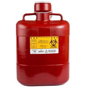 Non-Stackable Sharps Containers, 10 quart Non-Stackable Sharps Containers, 10 quart