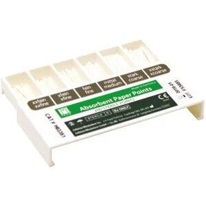 HYGENIC Paper Points White Conventional XC Box of 200 - HYGENIC Paper Points White Conventional XC Box of 200 - Image 1