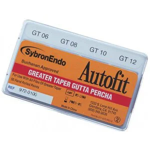 Autofit Greater Taper Gutta-Percha Cones