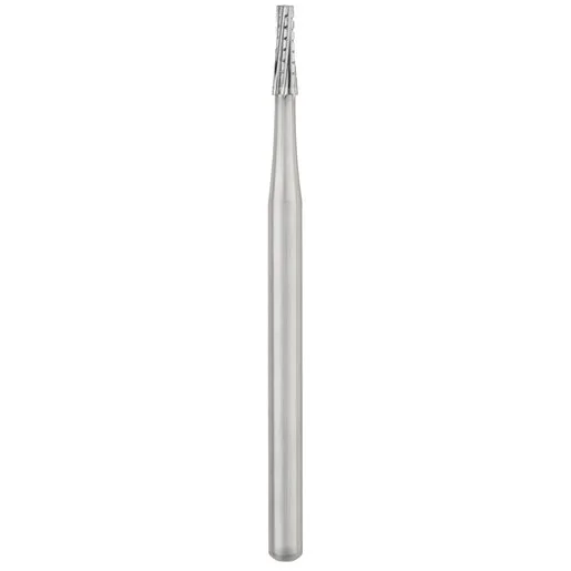 Flat End Tapered Cross-Cut FGSL Carbide Burs