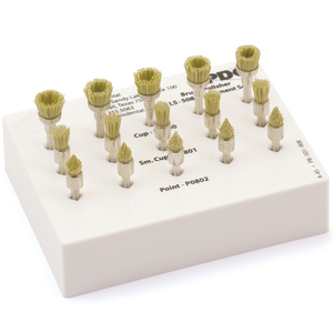 PDQ Composite Polishing Brush Assortment Set