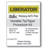 Liberator Variable Tip Variable Taper Procedure Kit