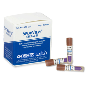 SporView Self-Contained Steam Biological Indicators