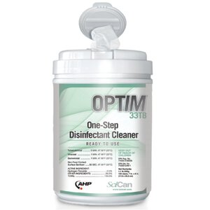 OPTIM 33TB One-Step Disinfectant Wipes