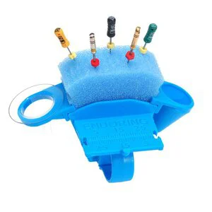 EndoRing II Blue Hand-Held Endodontic Instrument Organizer EndoRing II Blue Hand-Held Endodontic Instrument Organizer