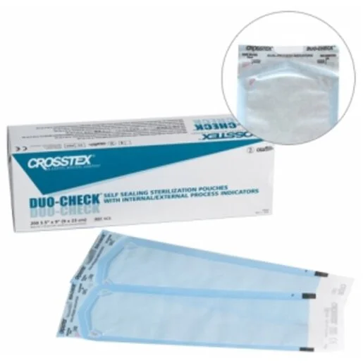 Duo-Check Self-Seal Sterilization Pouches