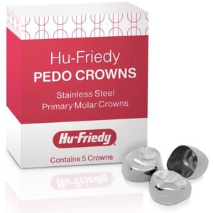 Pedo Stainless Steel Primary Molar Crowns