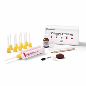 Sofreliner Tough Denture Liner Kit, Soft Sofreliner Tough Denture Liner Kit, Soft