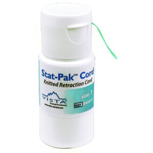 Stat-Pak Knitted Retraction Cord, Light Blue