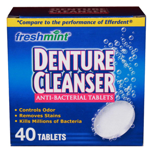Freshmint Denture Cleanser Tablets