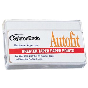 Autofit Greater Taper Paper Points