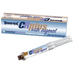 Temrex CR Plus Eugenol Temporary Cement White Syringe Kit Ea product image