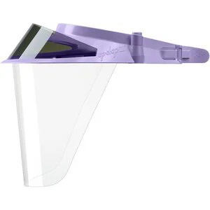 Op-D-Op II Full Face Visor Shield Violet Reusable Frame Ea product image