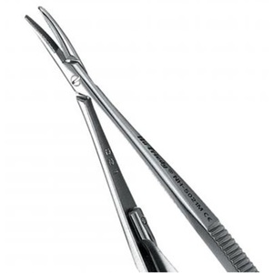 Micro Curved Castro Perma Sharp Needle Holder, 14 cm (5.5