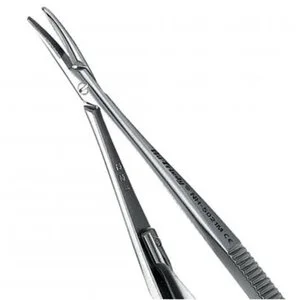 Micro Curved Castro Perma Sharp Needle Holder, 14 cm (5.5 Micro Curved Castro Perma Sharp Needle Holder, 14 cm (5.5