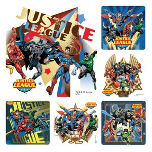 Justice League Stickers Justice League Stickers