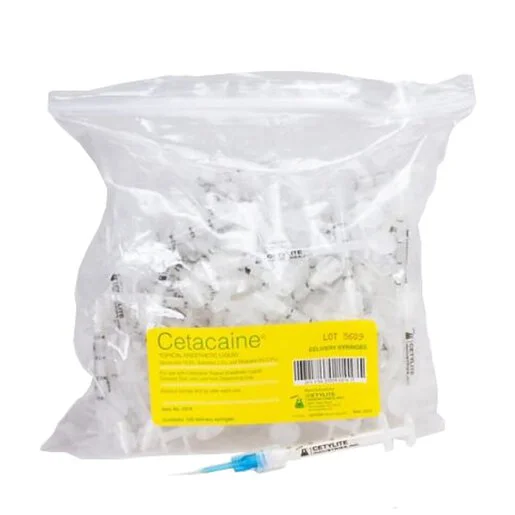 Cetacaine Topical Anesthetic Liquid Delivery Syringes